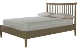 Heart of House Dorset Spindle Kingsize Bed Frame - Putty